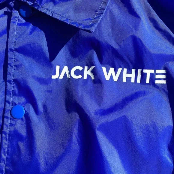 NWOT-Unisex Sz M-Jack White windbreaker-purchased at Santa Barbara Bowl - Picture 3 of 7